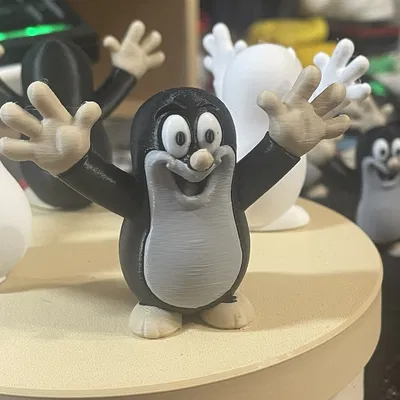 Mô Hình 3D Chú Chuột Nhỏ (Krtek) - Cao 7cm