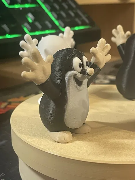 Mô Hình 3D Chú Chuột Nhỏ (Krtek) - Cao 7cm - Image 5