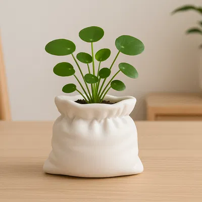 Chậu Vải Mềm - Botany Chic - Trang Trí Nhà Cửa