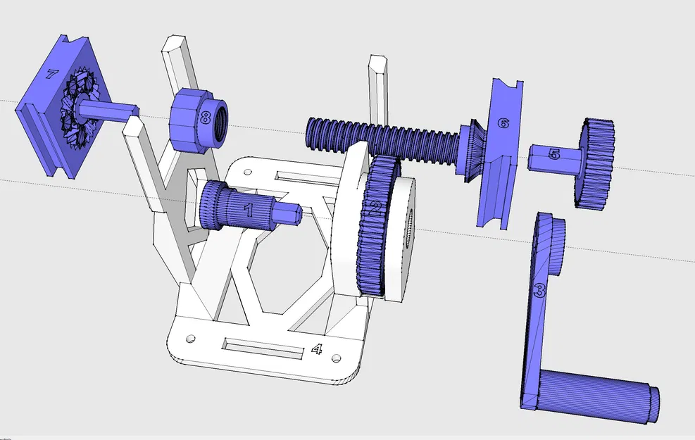 Máy Quấn Dây Cuộn Cải Thiện Nhiều - Bánh Răng Xoắn Ốc - Image 2