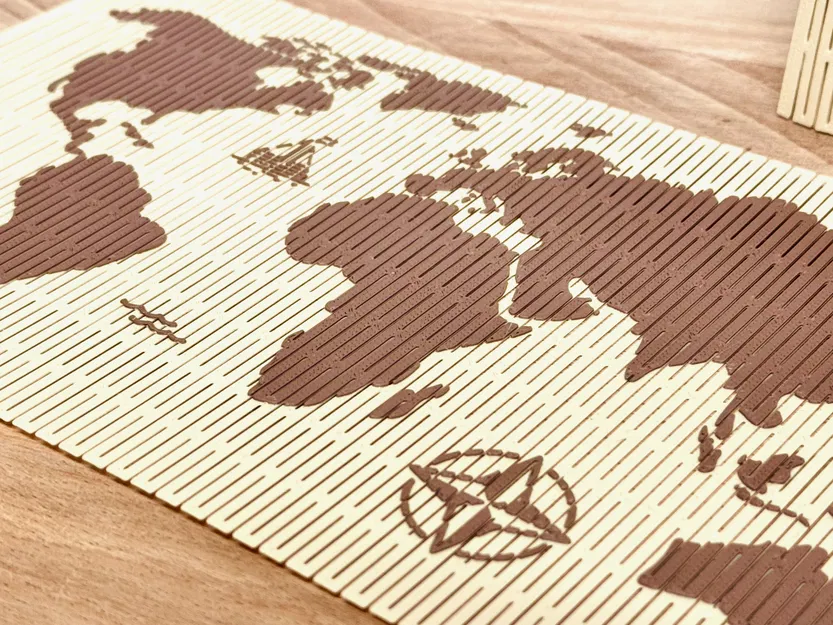 Bản đồ Thế giới Dẻo (Flexi World Map) - Image 3