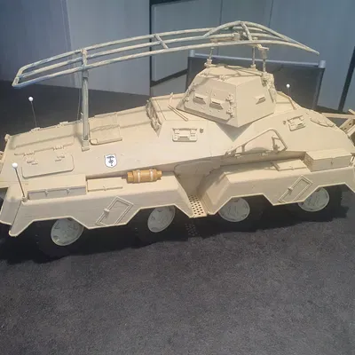 Mô Hình Xe Bọc Thép Sd.Kfz. 232 8 Bánh Lái