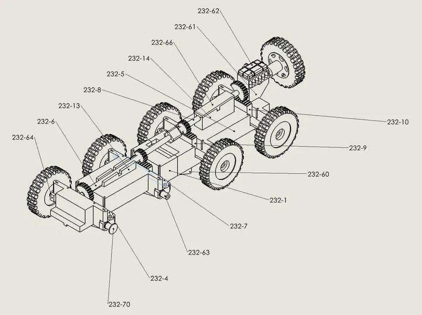 Mô Hình Xe Bọc Thép Sd.Kfz. 232 8 Bánh Lái - Image 7