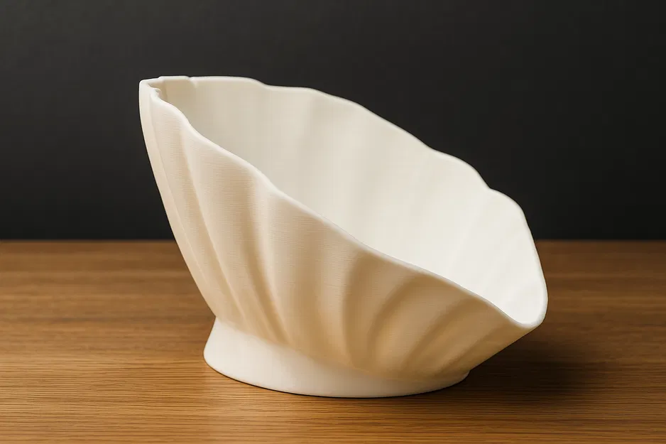 Tô Vỏ Sò Hài Hòa – Trang Trí Nhà Cửa Thiết Kế Hữu Cơ - Image 1