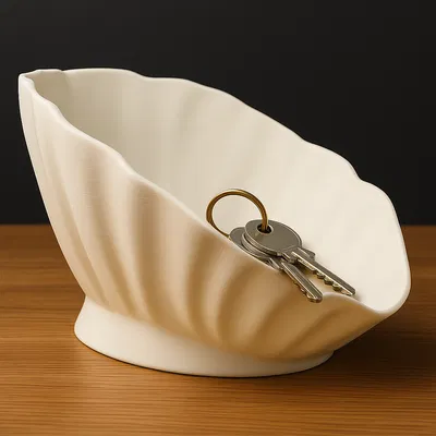 Tô Vỏ Sò Hài Hòa – Trang Trí Nhà Cửa Thiết Kế Hữu Cơ