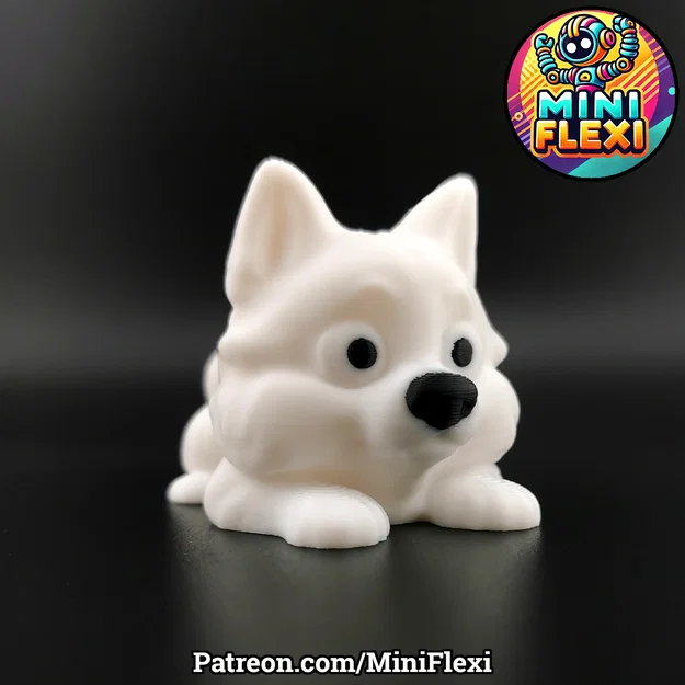 Chó Samoyed Flexi Mini - In Không Cần Hỗ Trợ - Image 1