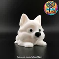 Chó Samoyed Flexi Mini - In Không Cần Hỗ Trợ - Thumbnail 1