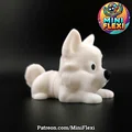 Chó Samoyed Flexi Mini - In Không Cần Hỗ Trợ - Thumbnail 2