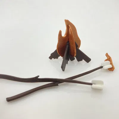 Thẻ Bộ Phận Lò Sưởi Cắm Trại (Campfire Kit Card)