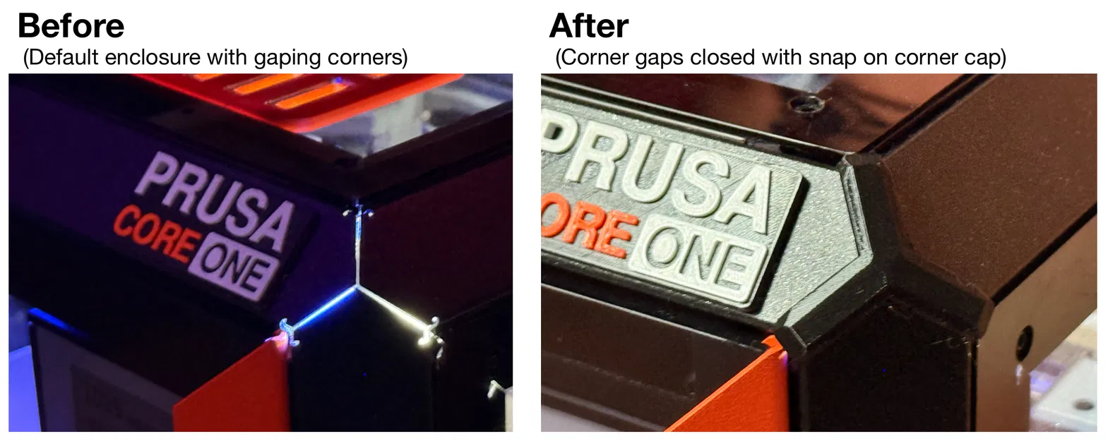 Chụp Bịt Góc Vỏ Core One (Nắp Chụp Vặn) - Image 2