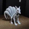 Mô hình bộ xương Vulpix/Ninetales/Kurama (Pokemon) - Thumbnail 1