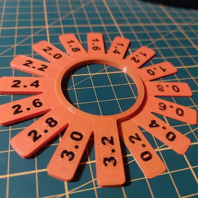 LayerThicknessVisualizer - Bản Làm Lại: Dễ In và Tô Màu