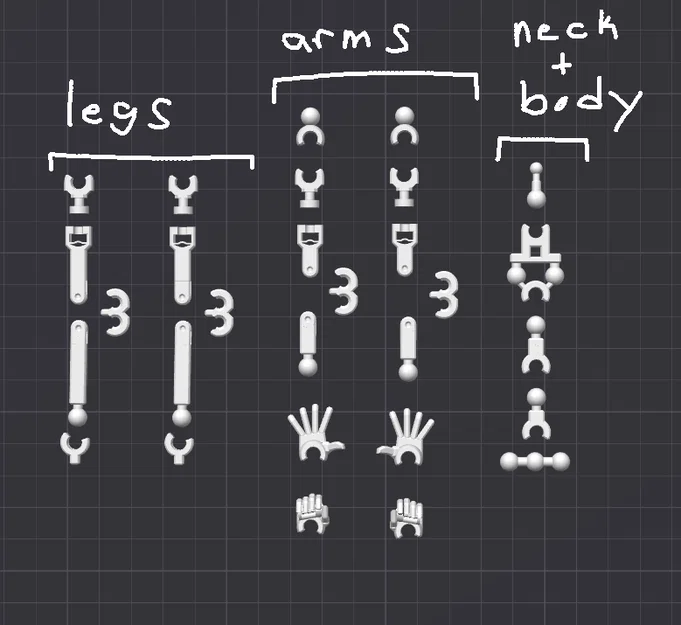 Mô Hình Dummy 13 V1 Dễ In - Image 2