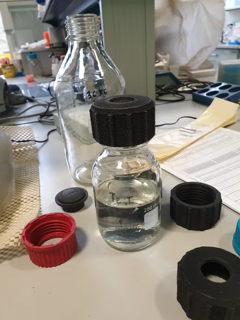 Nắp GL45 cho nút đậy bằng cao su - Image 1