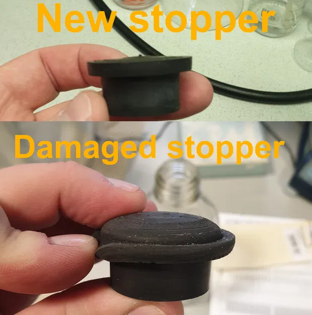 Nắp GL45 cho nút đậy bằng cao su - Image 3