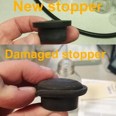 Nắp GL45 cho nút đậy bằng cao su