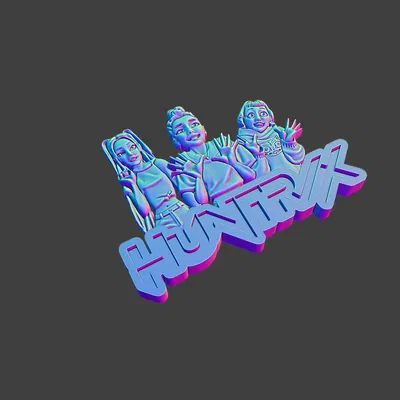 Huntrix hi fans cảnh từ kpop demon hunters