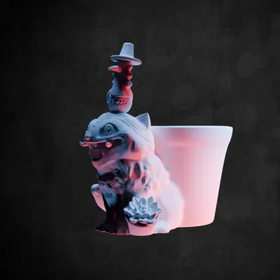 Mô Hình Hổ Quỷ Để Bút - Chào sân trường với Huntrix