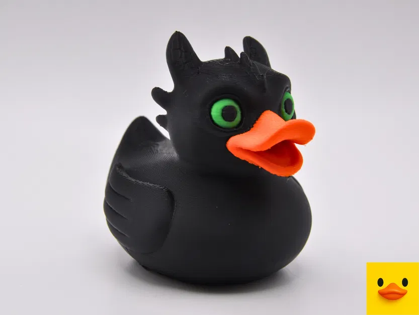 Vịt Không Răng - Mẫu In 3D Miễn Phí Hàng Tuần - Image 3