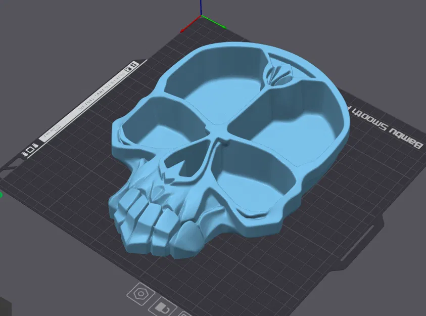 Ống Đựng Bàn Hình Đầu Lâu - Hộp Đựng Phong Cách Gothic - Image 7