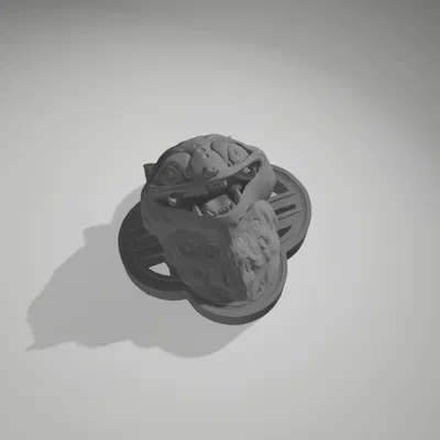 Móc khóa/Tranh tường nam châm Derpy Kpop Demon Hunters Fanart