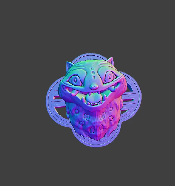 Móc khóa/Tranh tường nam châm Derpy Kpop Demon Hunters Fanart - Image 5