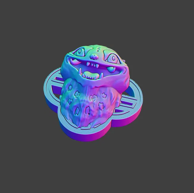 Móc khóa/Tranh tường nam châm Derpy Kpop Demon Hunters Fanart - Image 7