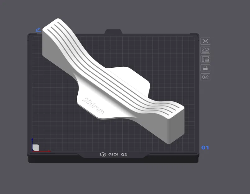 Giá Đỡ Tấm Build Plate 280mm Dành Cho QiDi Q2 - Image 2