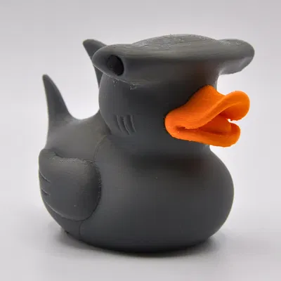 Vịt Cá Mập Đầu Búa - Mẫu In 3D Độc Đáo