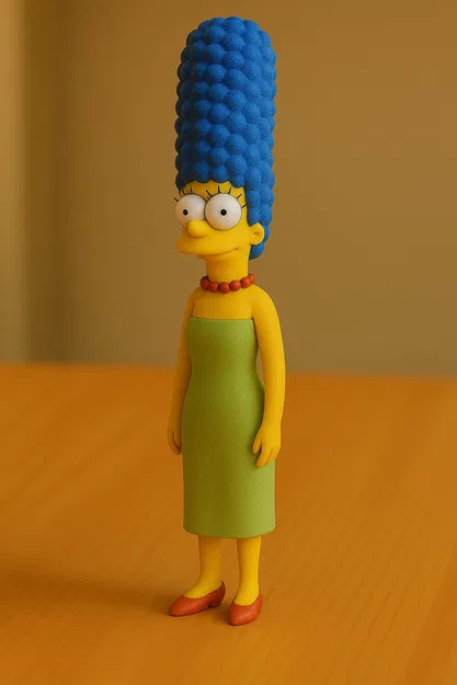 Mô hình 3D Marge Simpson - Image 1