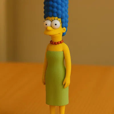 Mô hình 3D Marge Simpson