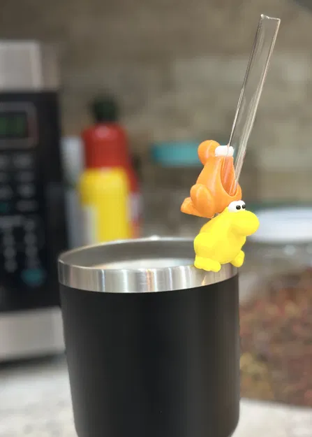 Con Nerd Giữ Ống Hút - Image 2