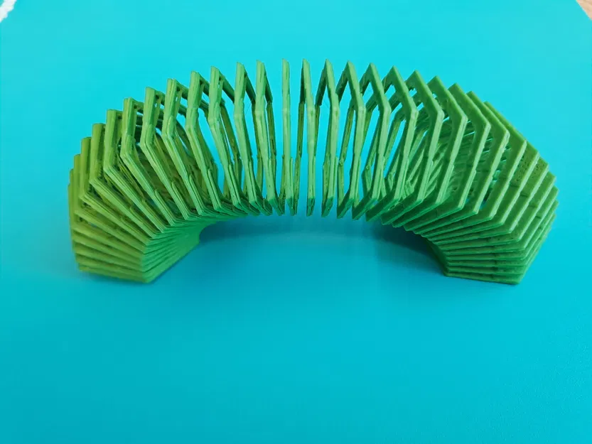 Đồ Chơi Lò Xo Xoắn Ngũ Giác Hexagonal Spring Coil Fidget - Image 1