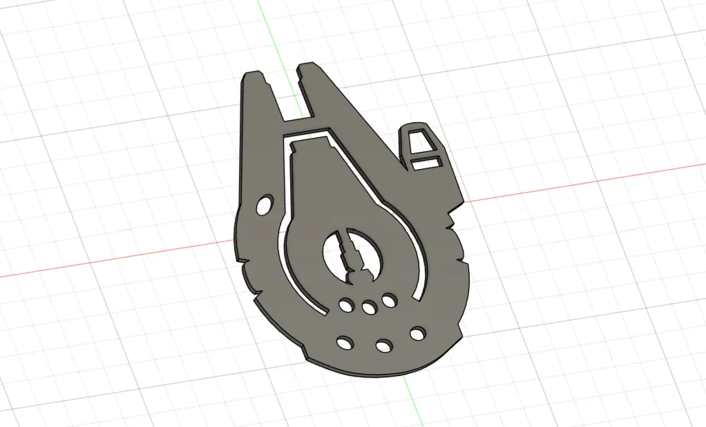 Kẹp Giấy Millennium Falcon Siêu Chất Cho Fan Star Wars - Image 1