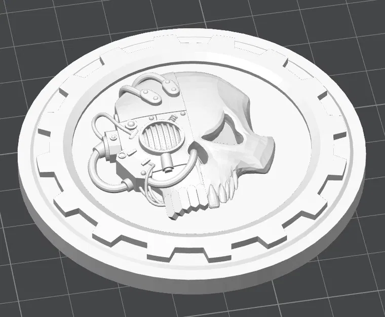 Biểu Tượng Warhammer 40K Adeptus Mechanicus - Image 1