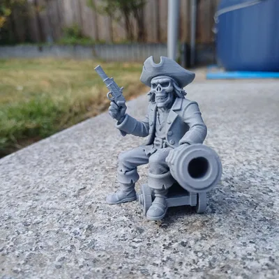 Thuyền Trưởng Kaboom — Cướp Biển Bộ Xương Trên Khẩu Pháo