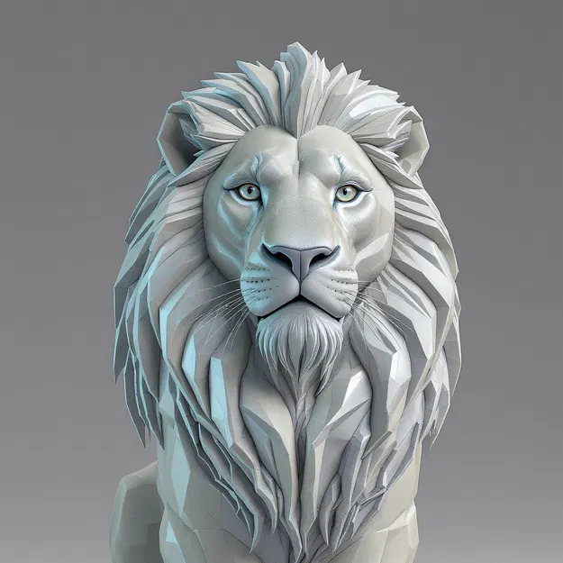 Tượng Sư Tử Lục Giác - Image 1