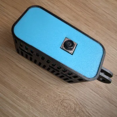 Hộp đựng Camera Raspberry Pi cho Pi Zero 2 W(H) có gắn UPS HAT (C)