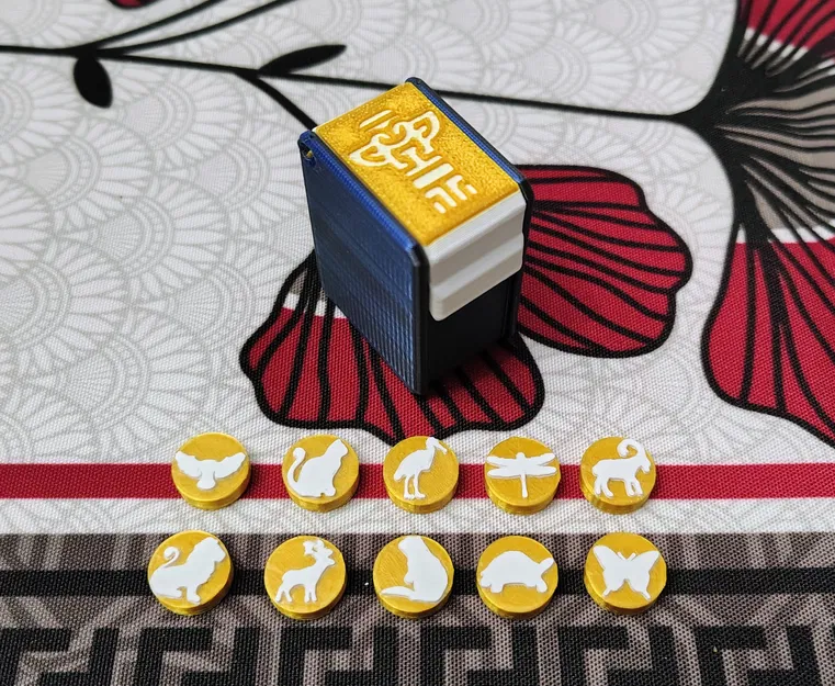 Hộp Đựng Token "Harmonies - Động Vật" - Image 2