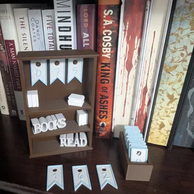 Đếm Số Sách Mỗi Năm | Kệ Sách Mini