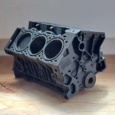 Động Cơ V6 60° Mini Hoạt Động - Lắp Ráp Thực Tế