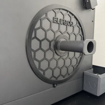 Elegoo Centauri Carbon - Tấm chắn bên hông - Cuộn dây cạ vào tấm chắn