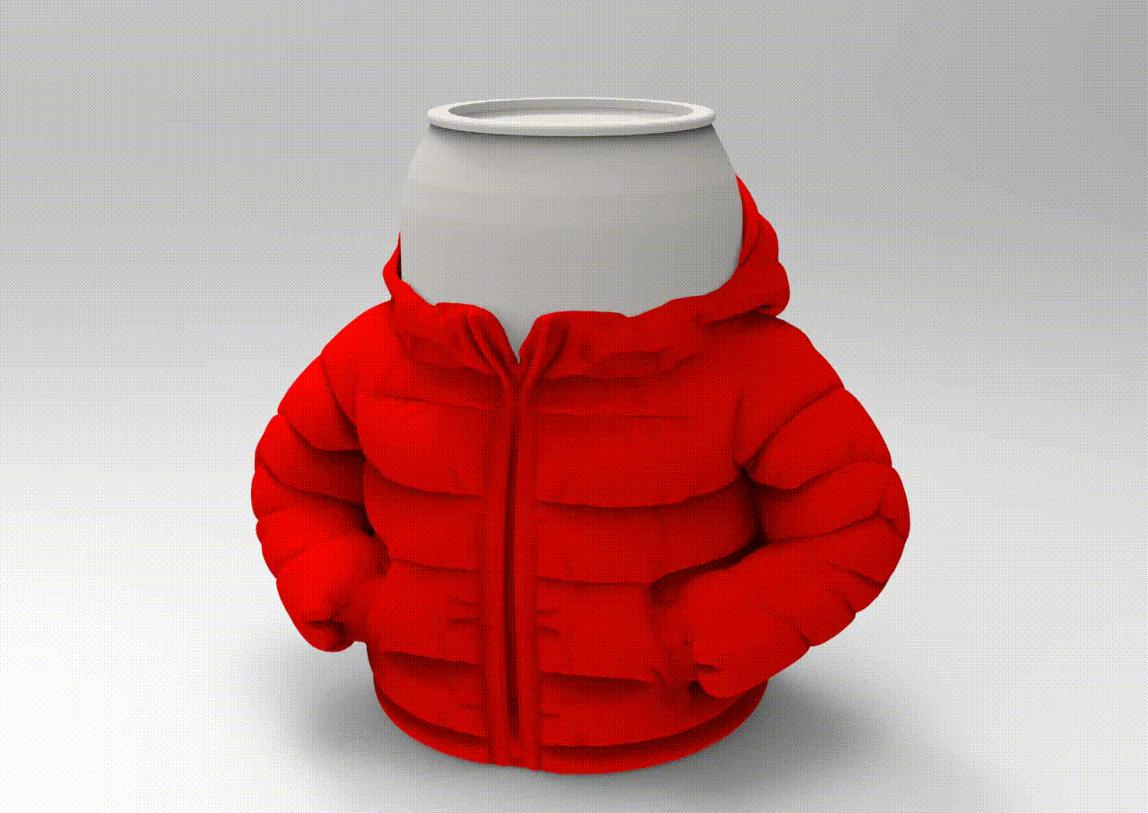 Giá Đỡ Lon Áo Khoác Phao "Doudoune" - Image 1