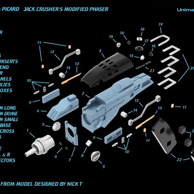 Star Trek: Picard Jack Crusher's Phaser (remix)