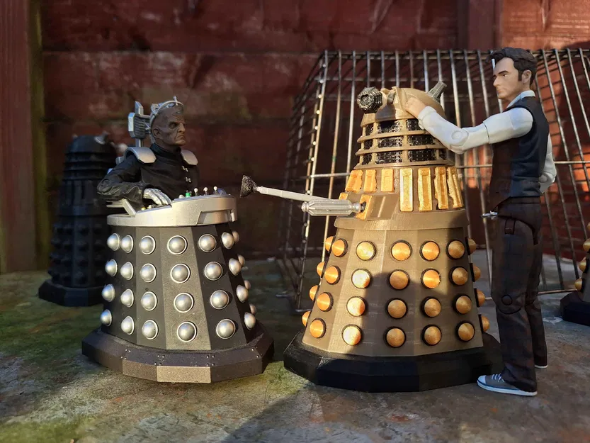 Mô hình Doctor Who Dalek - Bộ kit nhân vật tỉ lệ 5.5' chính xác - Image 2