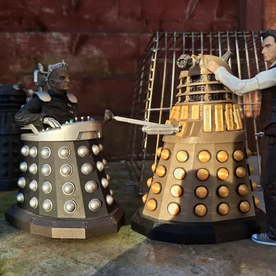 Mô hình Doctor Who Dalek - Bộ kit nhân vật tỉ lệ 5.5' chính xác