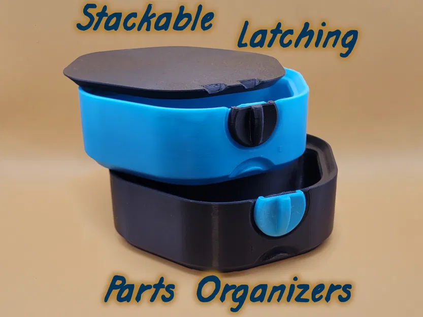 Hộp Đựng Linh Kiện Dự Án Xếp Chồng Có Khóa - Image 1