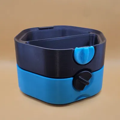 Hộp Đựng Linh Kiện Dự Án Xếp Chồng Có Khóa