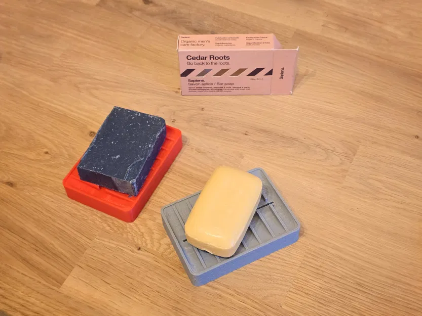 Khay Xà Bông Tham Số (có file FreeCAD) - Image 2