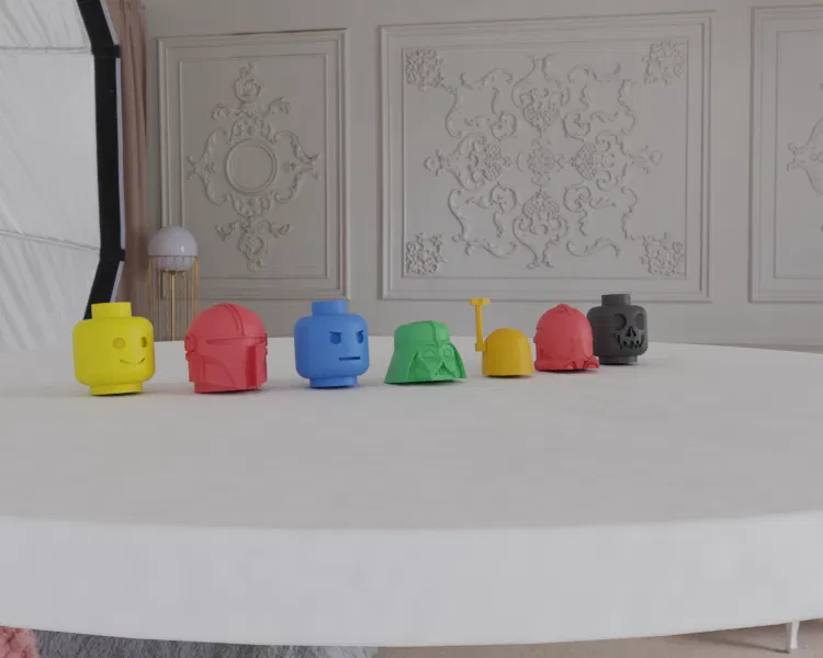 Nắp Van Xe Đạp Brick Galaxy (Cảm Hứng Star Wars) - Image 2